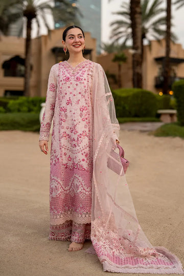 Faiza Saqlain ODS-1018 Luxury Cotton Unstitched Embroidered