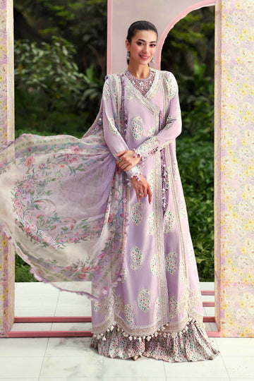 Maria B Purple Lawn – 3-Piece (ODS 1047)