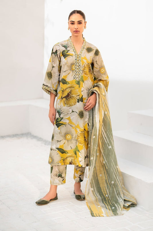Baroque Luxury Lawn Embroidered Collection