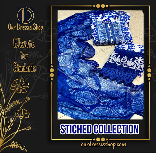 Maria B Luxury Lawn Stiched Collection