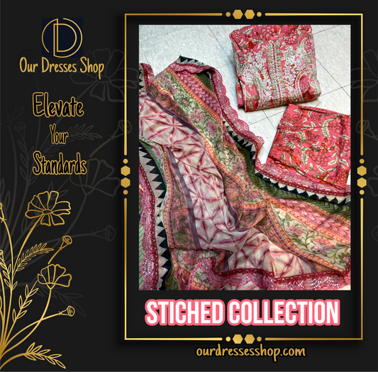 Maria B Luxury Lawn Stiched Collection