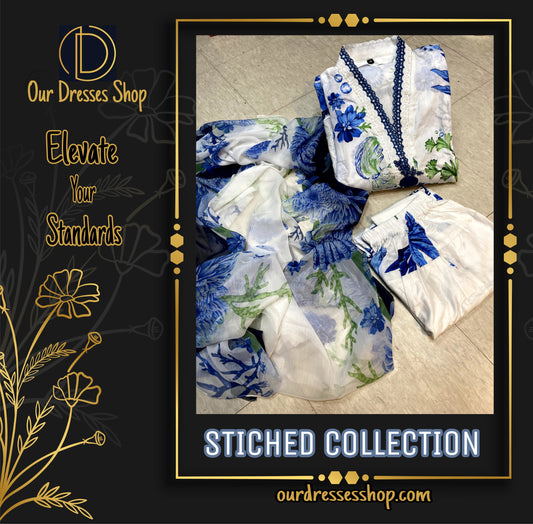 Maria B Luxury Lawn Stiched Collection